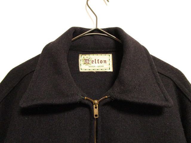 【美品◎】1970's vintage made in USA melton wool jkt メルトンジャケット アメリカ製 ウールジャケット_画像9