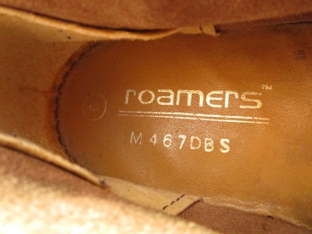 1990's〜2000smade in spain Roamers suede leather desert boot チャッカブーツ Clarks ブラウン スエード クラークス_画像8