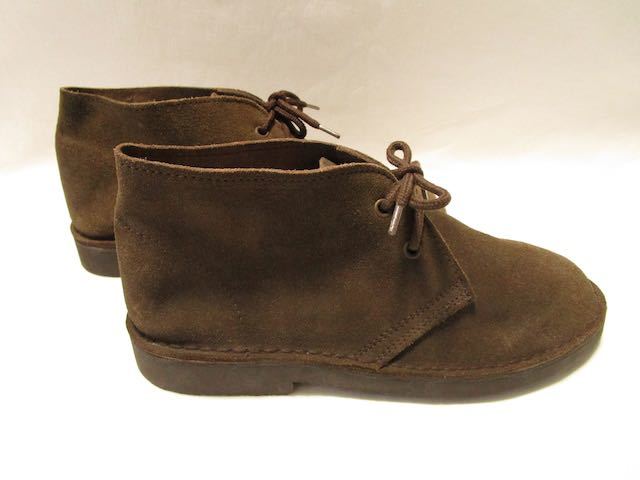 1990's〜2000smade in spain Roamers suede leather desert boot チャッカブーツ Clarks ブラウン スエード クラークス_画像5