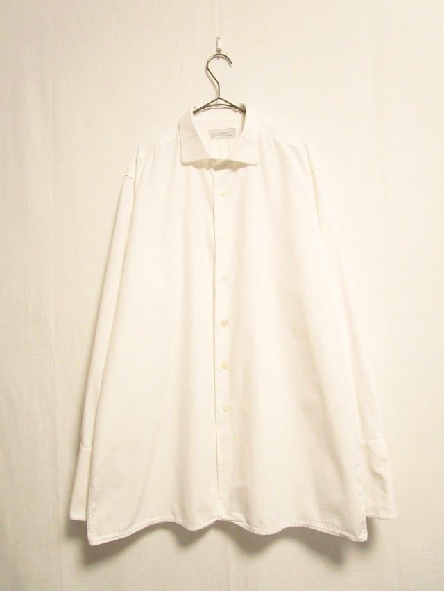 1960〜70s Euro vintage white plain dress shits 白シャツ Brooks Brothers ユーロビンテージ ドレスシャツ ブルックスブラザーズ_画像1