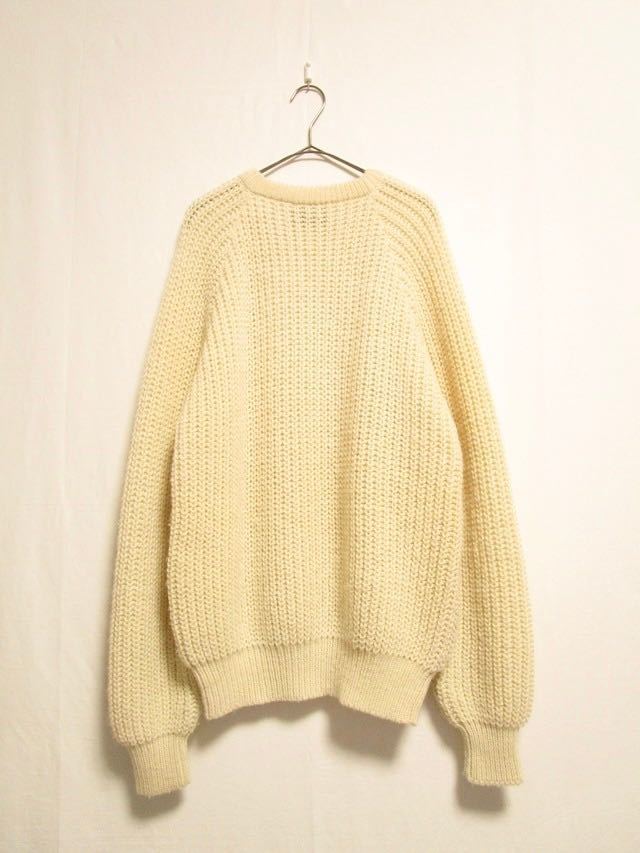 1990s made in Australia Jumbuk Wools hand knit sweater ニットセーター フィッシャーマンニット アランニット ビンテージニット_画像6