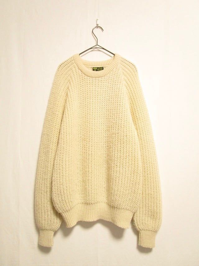 1990s made in Australia Jumbuk Wools hand knit sweater ニットセーター フィッシャーマンニット アランニット ビンテージニット