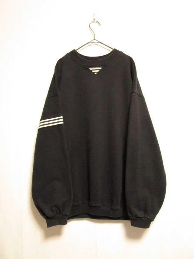 1990's made in usa wide silhouette one point border design sweat スウェットトレーナー アメリカ製 ビッグシルエット
