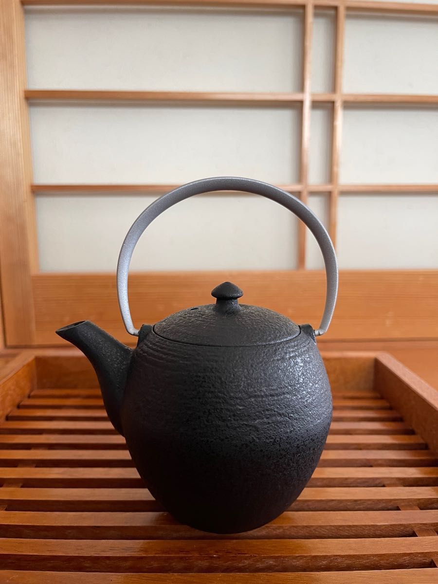 直輸入品激安 山形鋳物 菊地保寿堂 鉄急須 まゆ-SS applecroftcottage