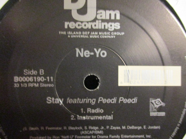 Ne-Yo ： So Sick 12'' c/w Stay (( NeYo / 落札5点で送料無料_画像3