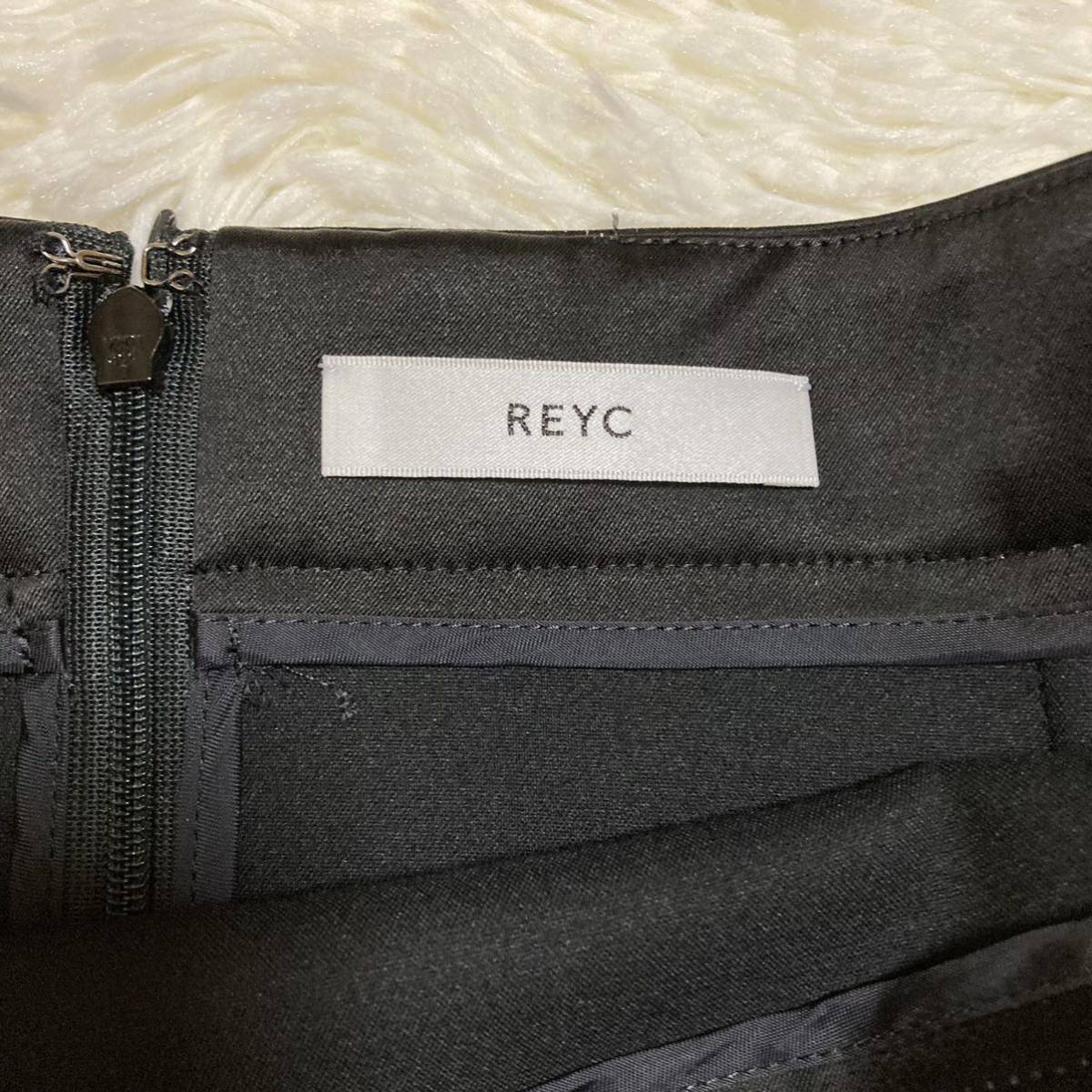 ヨーコチャン REYC リック ロングスカート 光沢 高級 美品 36