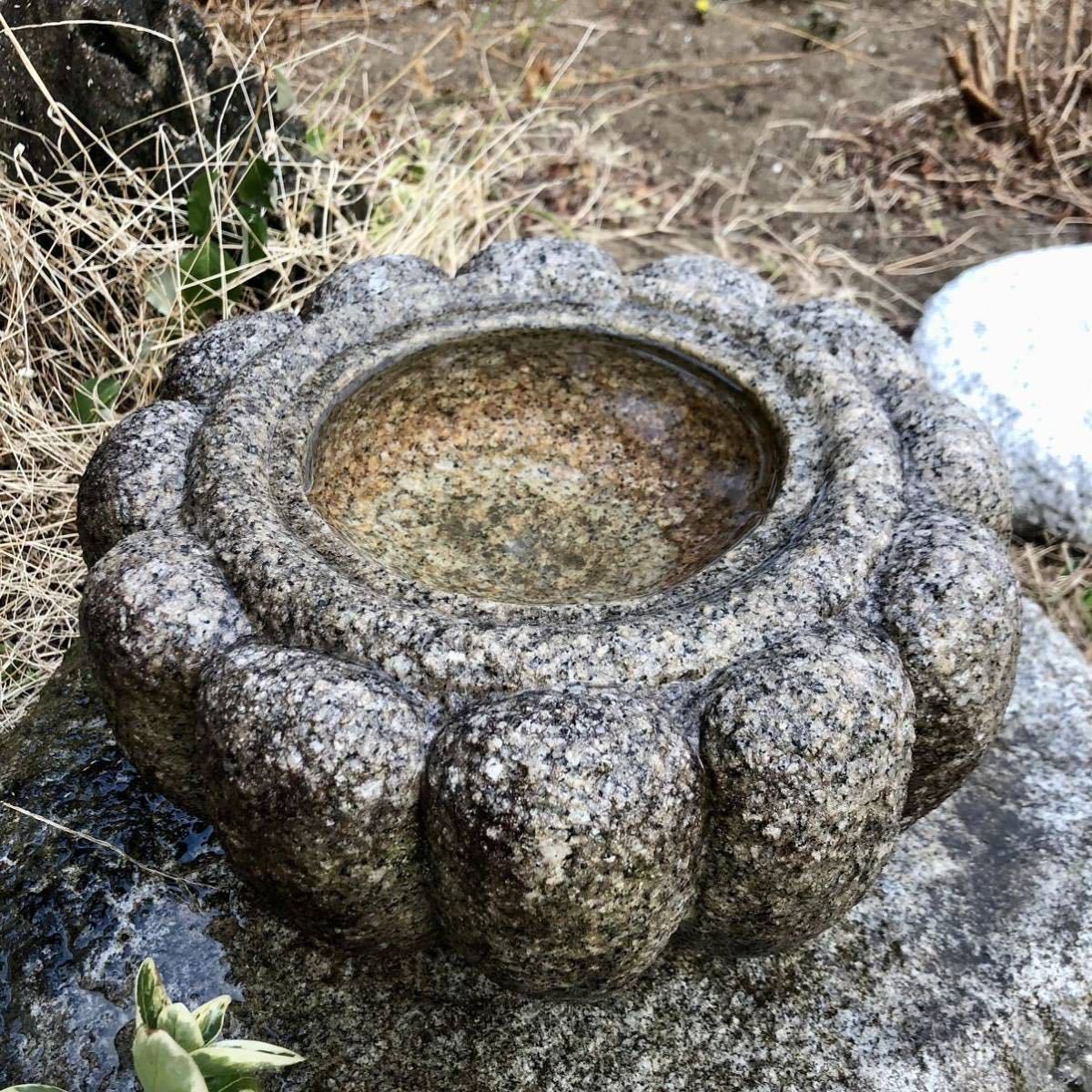 Yahoo!オークション - 菊鉢 菊花鉢 石鉢 手水鉢 蹲踞 蹲 Yahoo!オークション - 菊鉢 菊花鉢 石鉢 手水鉢 蹲踞 蹲