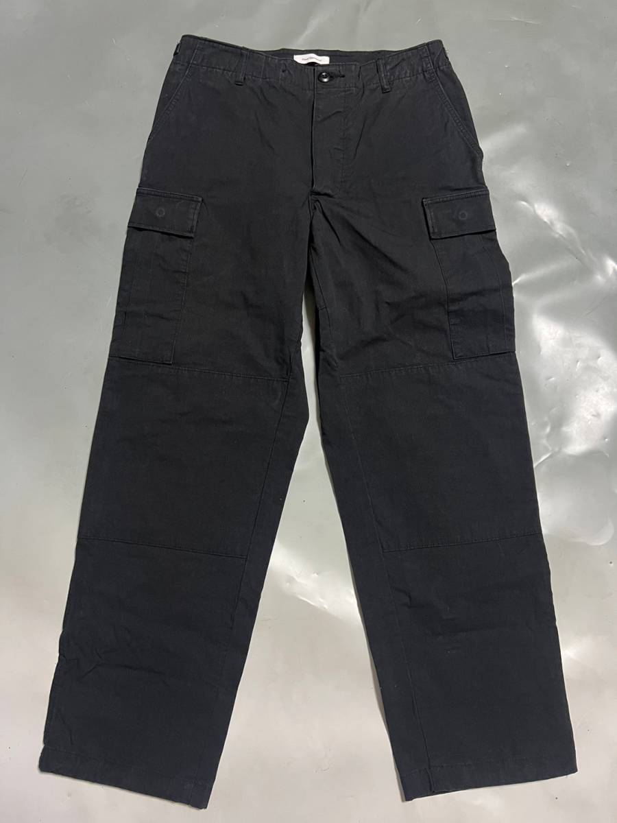 wtaps WVGT-PTM01 WMILL-65 TROUSER/TROUSERS.NYCO.SATIN WTaps брюки брюки-карго черный 02