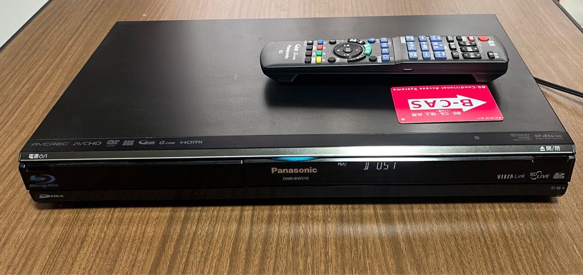 2009年製】Panasonic ブルーレイレコーダー DMR-BW570【ジャンク 2009年製】Panasonic ブルーレイレコーダー DMR-BW570【ジャンク