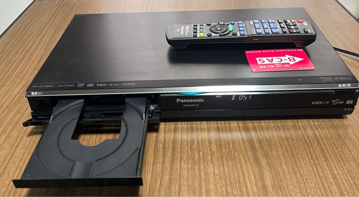 2009年製】Panasonic ブルーレイレコーダー DMR-BW570【ジャンク 2009年製】Panasonic ブルーレイレコーダー DMR-BW570【ジャンク