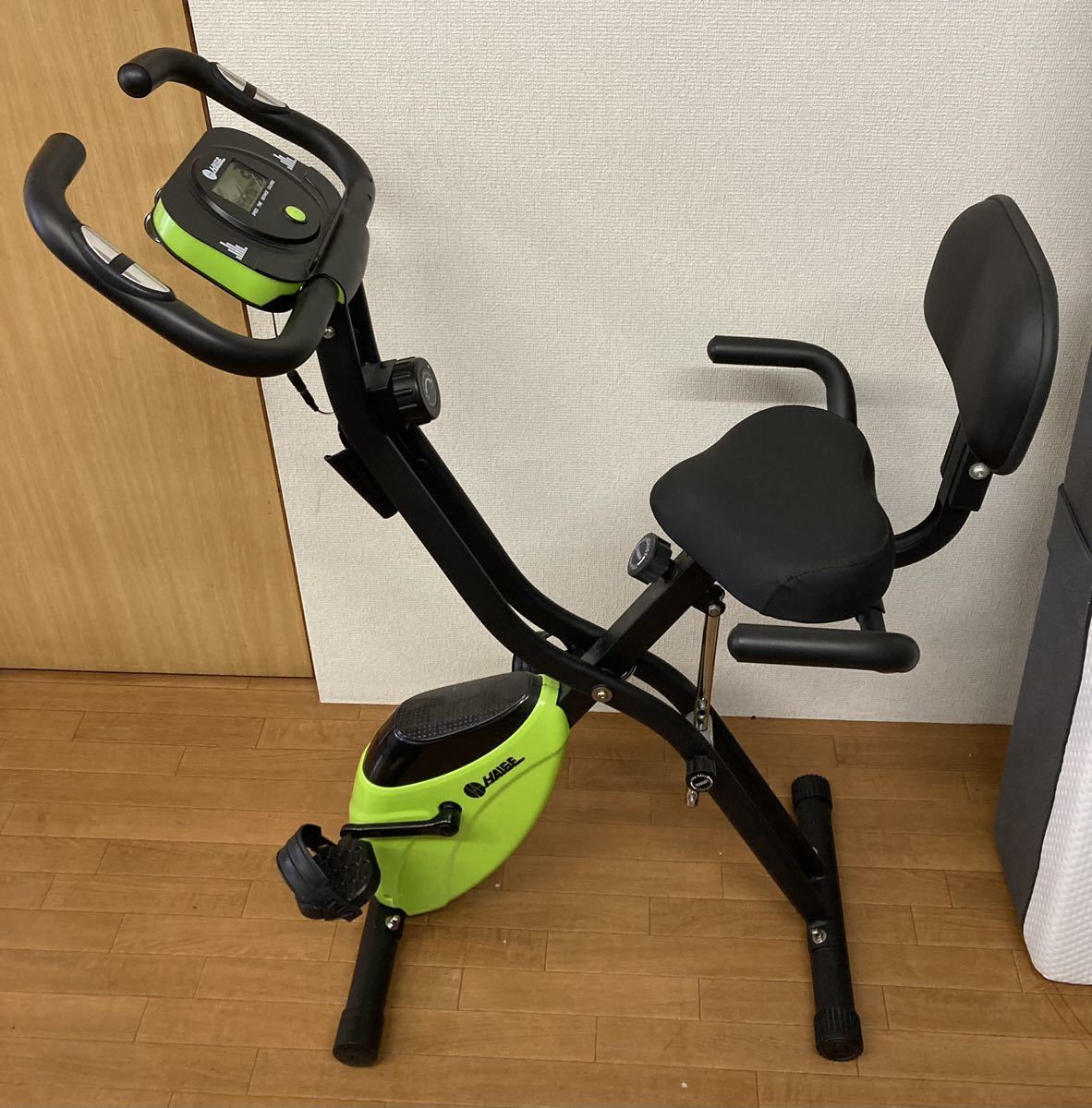 トレーニング/エクササイズHAIGE折りたたみ式エアロバイク