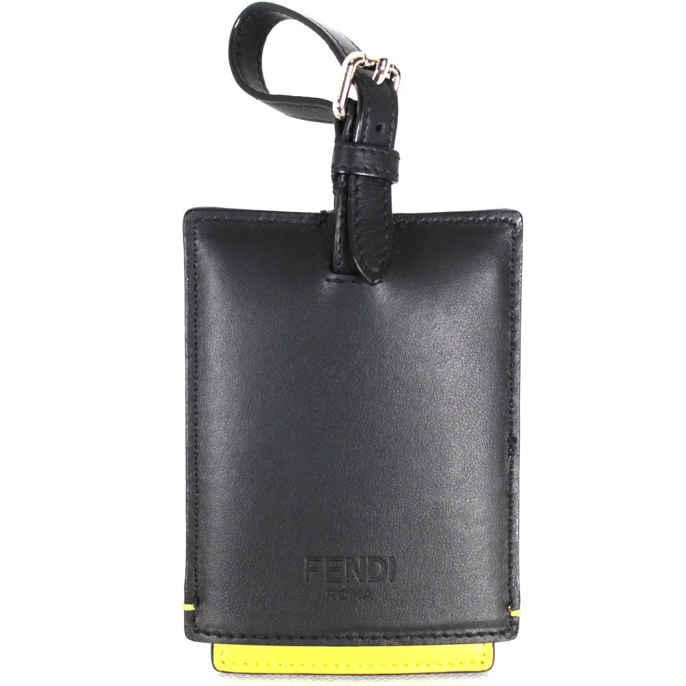 FENDI/フェンディ バグズ 7AR756 パスケース ブラック系 ユニセックス ...