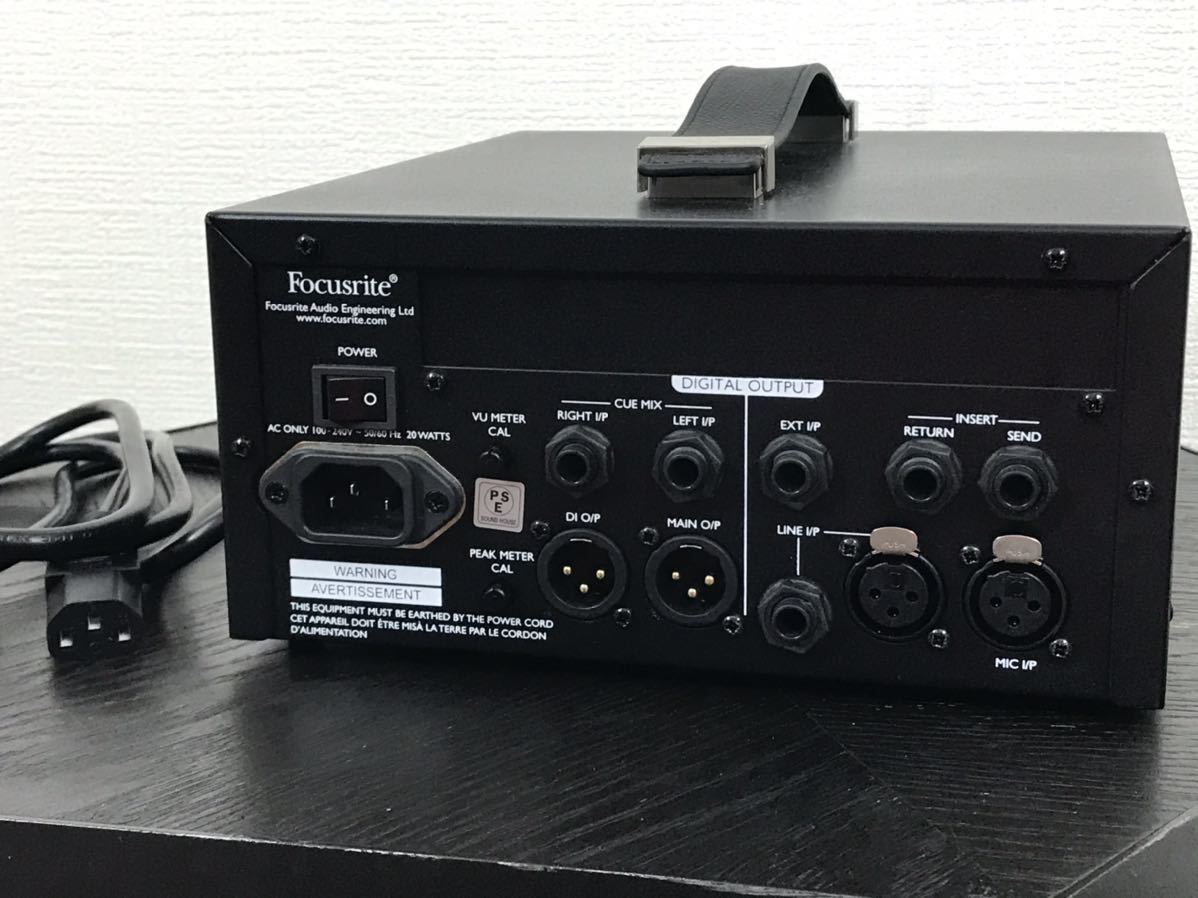 最新最全の 【美品】Focusrite ISA One ISA マイクプリアンプ