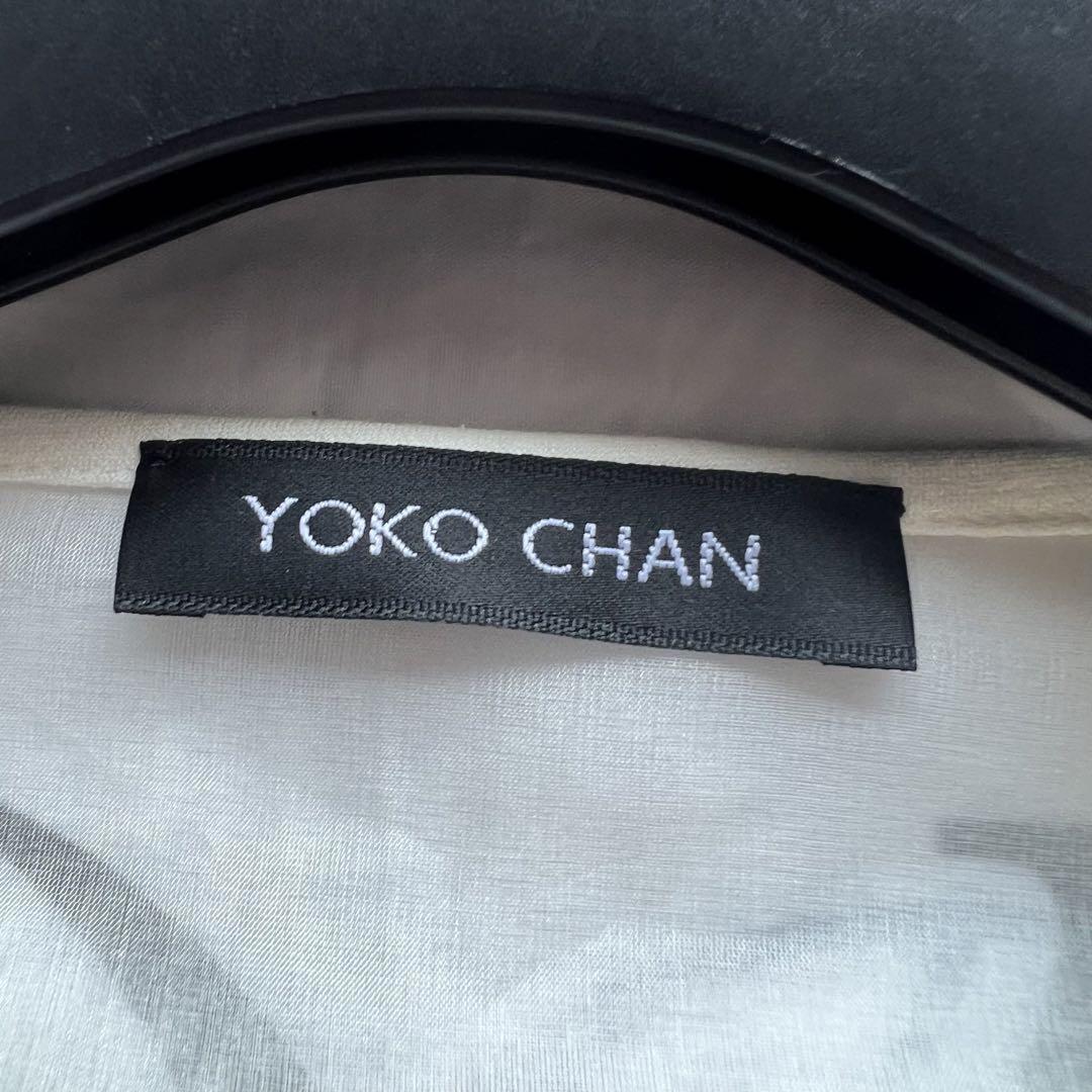 再再販！ 膝丈 バックシースルーワンピース CHAN 【美品】YOKO 半袖