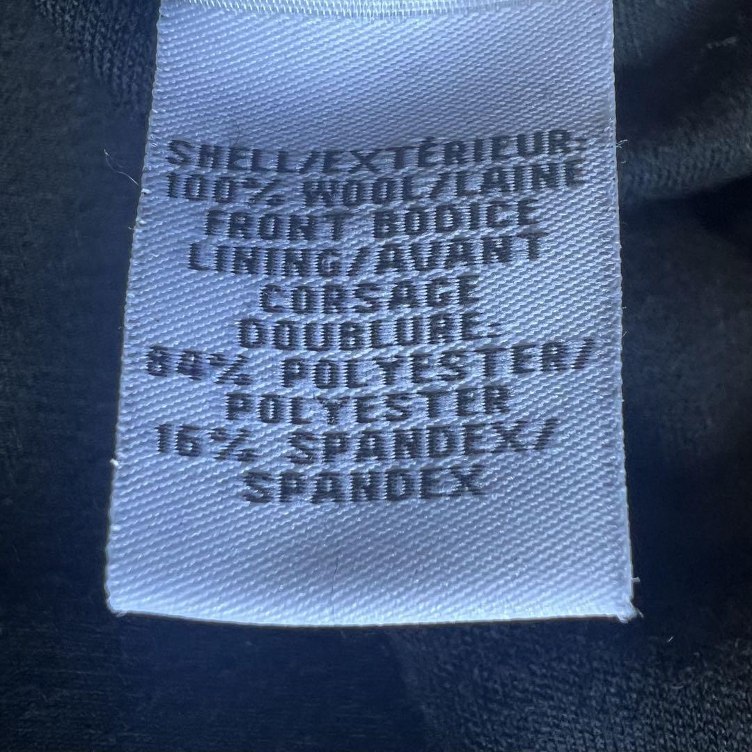 良品】DIANEvonFURSTENBERG 膝丈ワンピース 0 バイカラー ダイアン
