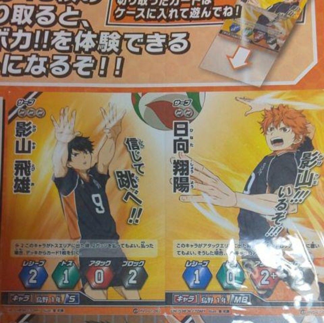 ハイキュー バボカ お試し体験カードセット ルールシート付き ハイキュー バボカ お試し体験カードセット ルールシート付き