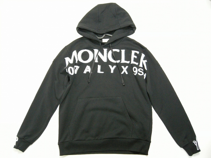 サイズL■新品■モンクレール GENIUS 6 1017 ALYX 9SM/ジーニアス/アリクス/スウェットパーカー/スウェットシャツ/メンズ/MONCLER/ブラック