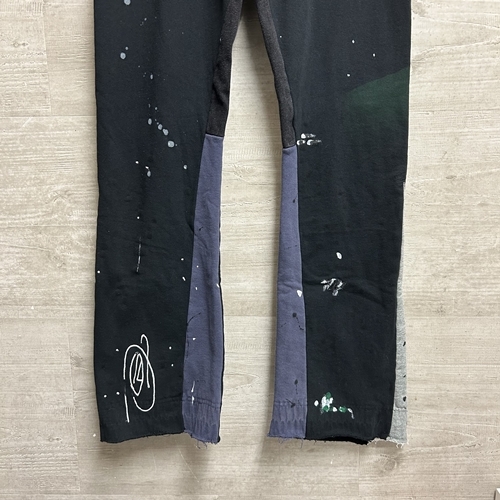 Gallery dept ギャラリーデプト スウェットフレアパンツ ブラック S