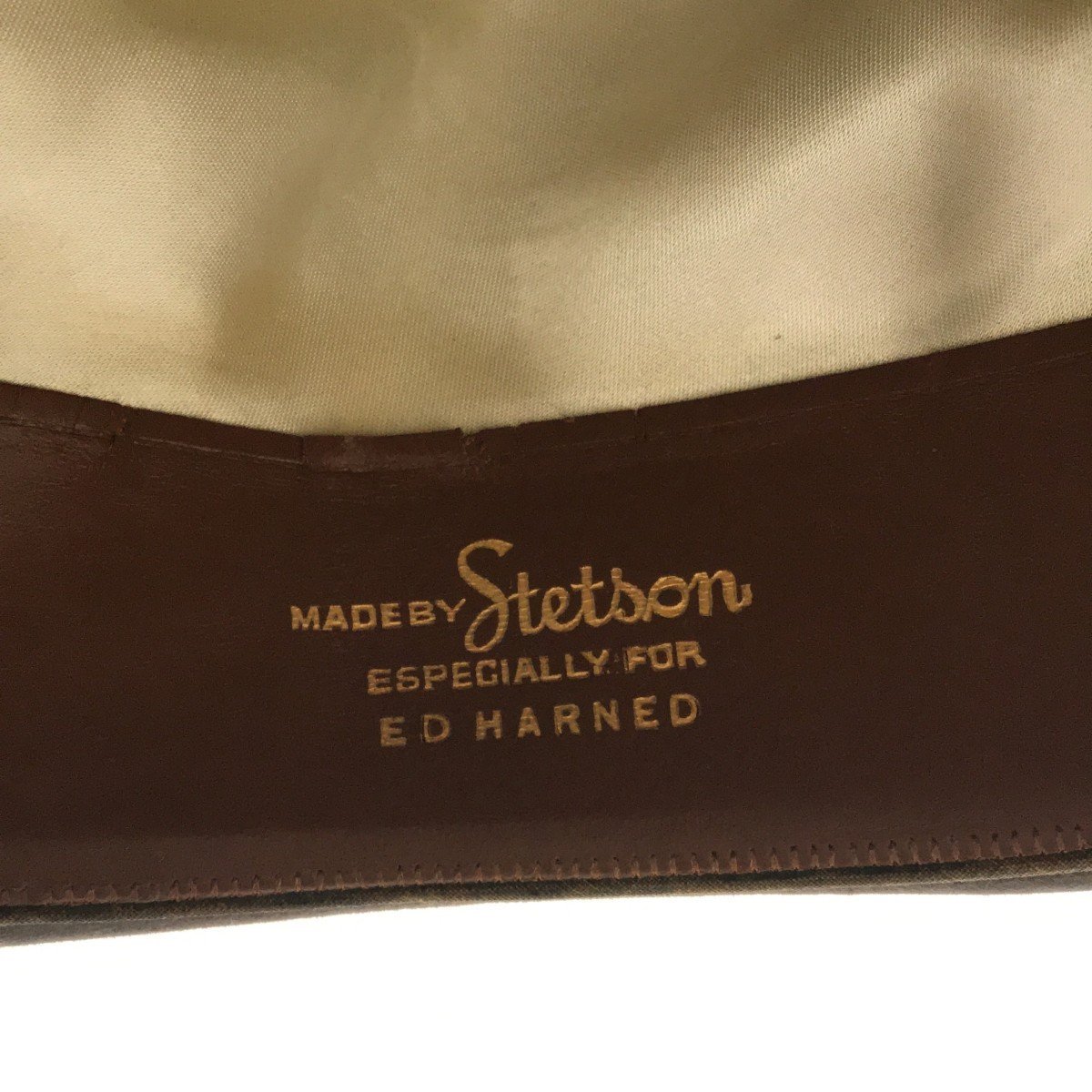 IMPERIAL STETSON ステットソン 【men4253D】 50s フェドラハット Vintage Hat 希少 グレー メンズ 帽子 MO_画像5