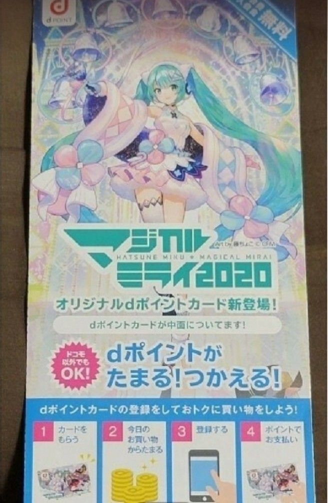 初音ミク 非売品 限定dポイントカード