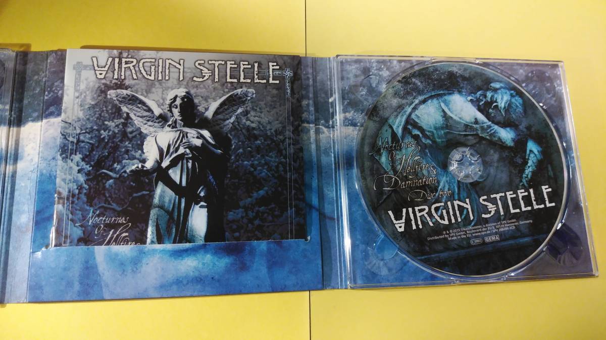 【エピックメタル】(LTD.EDITION DIGIPAK 2CD)NOCTURNES OF HELLFIRE & DAMNATION：Virgin Steele ヴァージン・スティール _画像4