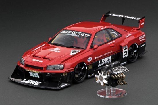 WEB限定70台】IG2701 イグニッションモデル 1/18 LB-ER34 Super