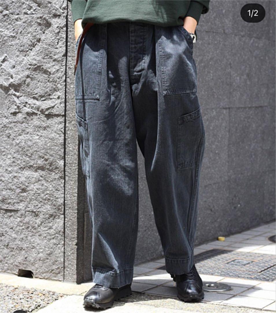 A.PRESSE アプレッセ USAF Hemmed Bottoms-