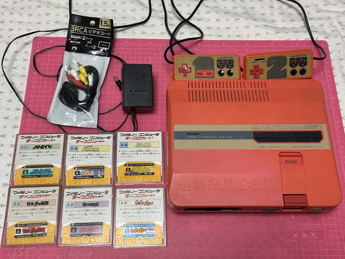 Yahoo!オークション - FC AN-505-RD ツインファミコン 赤 レッド Yahoo!オークション - FC AN-505-RD ツインファミコン 赤 レッド