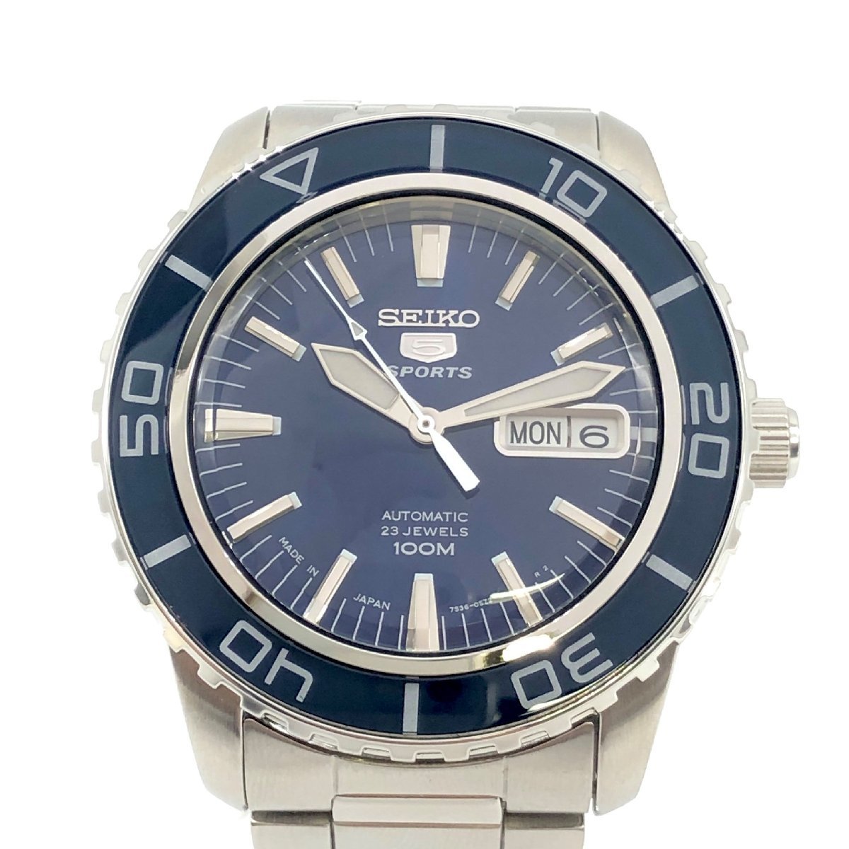 専門店の安心の1ヶ月保証付 【土日限定値下げ】SEIKO5 スポーツ 7S36