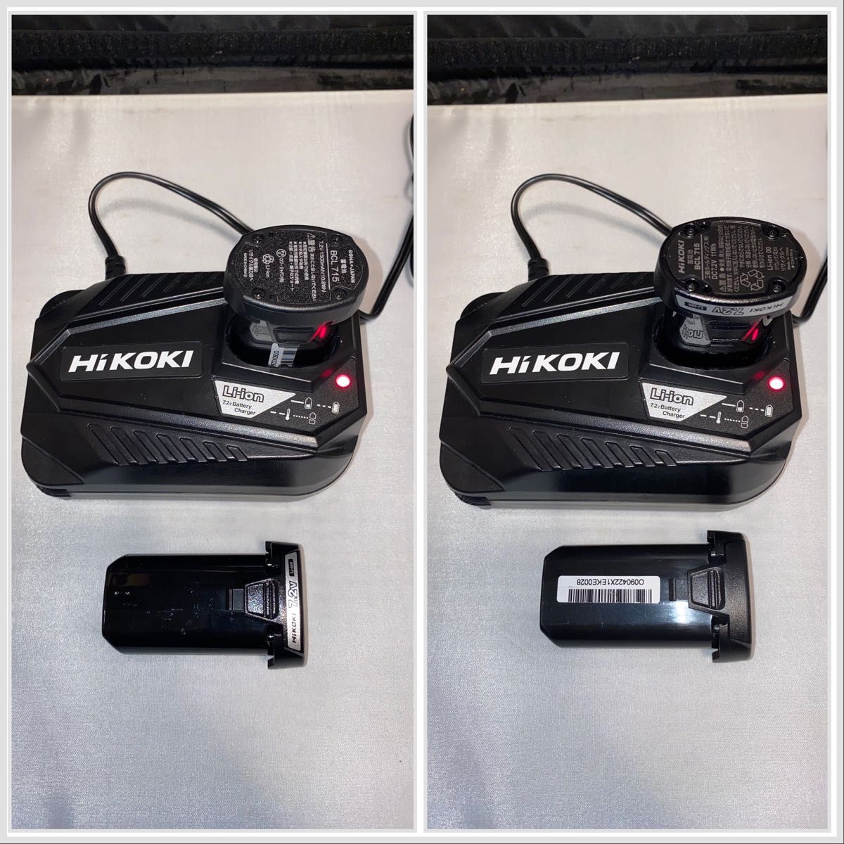 HiKOKI(ハイコーキ) 7 2V バッテリー2個 インパクトドライバー HiKOKI(ハイコーキ) 7 2V バッテリー2個 インパクトドライバー