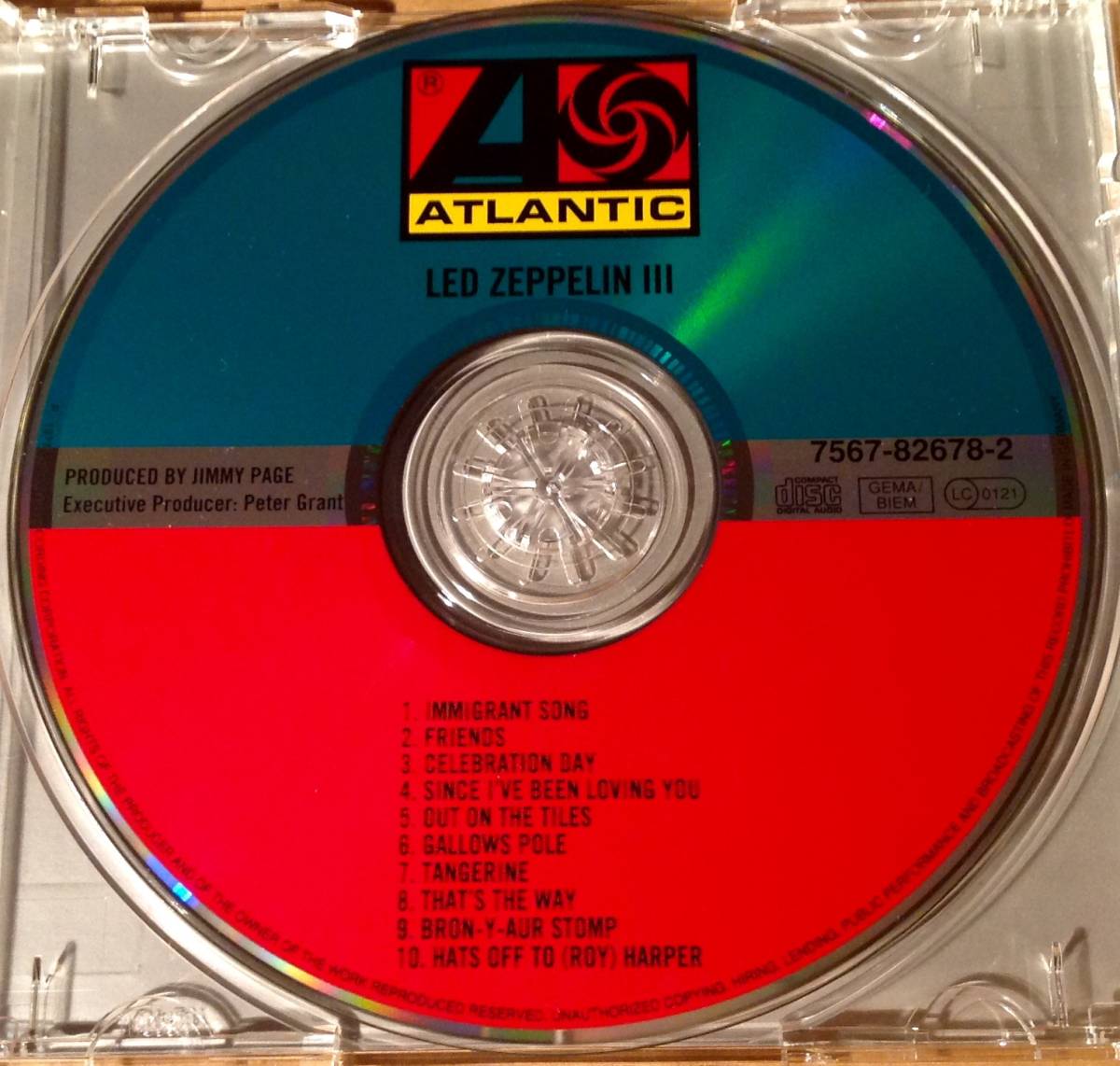 CD(リマスター盤)▲レッド・ツェッペリン Led Zeppelin / |||▲美品！_画像6