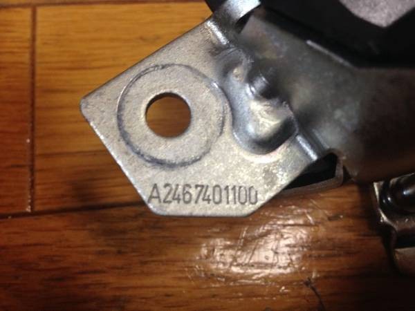 BENZ W246 W176 door lock actuator rear gate settlement of accounts special price 