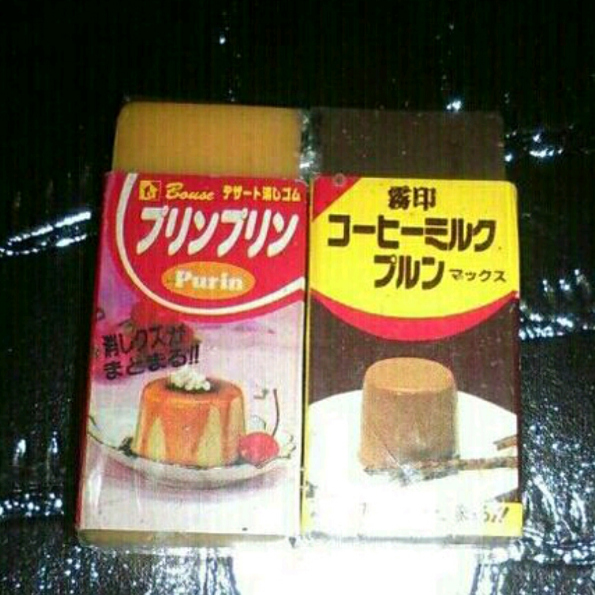  редкость подлинная вещь новый товар аромат есть десерт ластик комплект пудинг кофемолка k Showa Retro кондитерские изделия ...... Pachi было использовано канцелярские товары аромат запах 