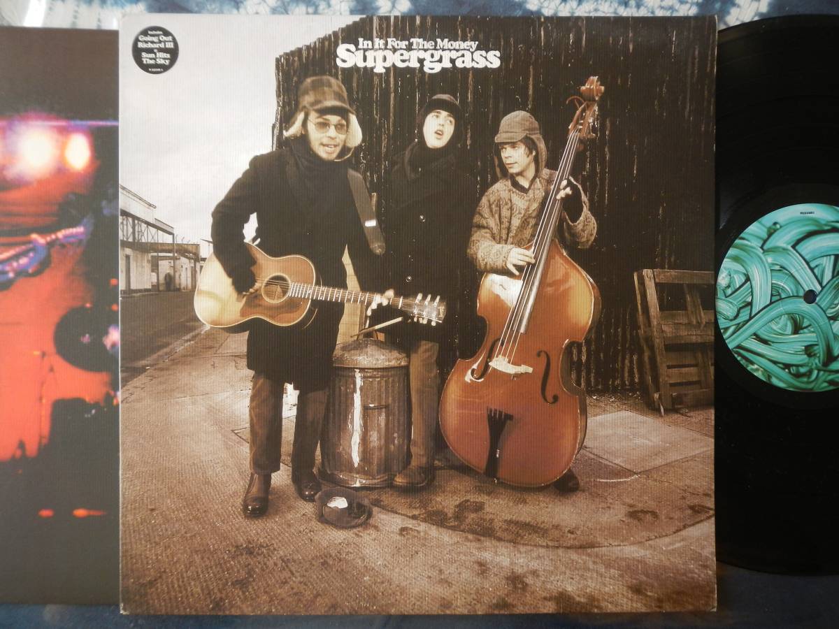 【LP】SUPERGRASS(PCS7388英国PARLOPHONE初回IN IT FOR THE MONEYスーパーグラス)_画像1