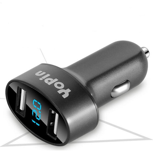  напряжение измерение функция установка машина charger автомобильный зарядное устройство 2 порт USB 2.1A