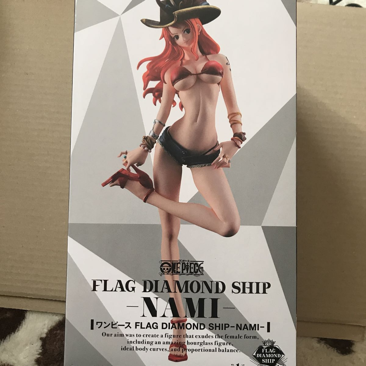 一件式FLAG DIAMOND SHIP Nami Figure 原文:ワンピース FLAG DIAMOND SHIP ナミ フィギュア