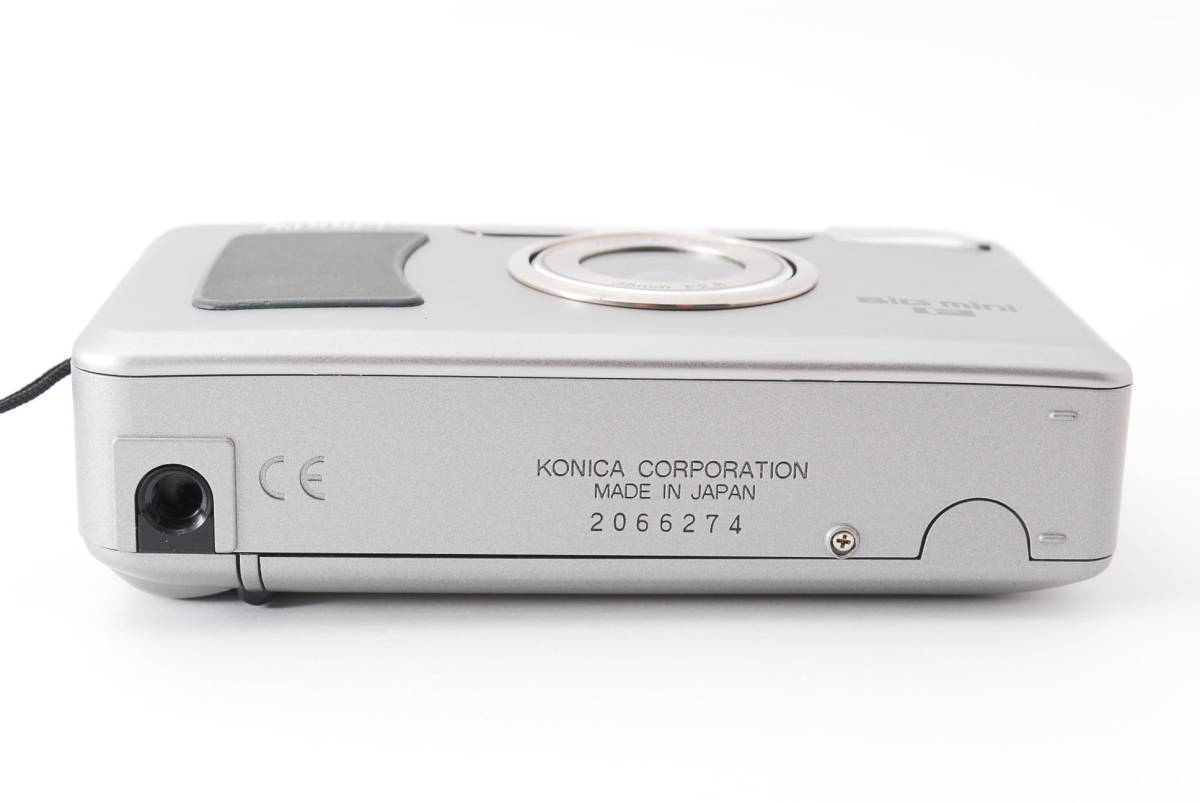美品】KONICA Big Mini F Point & Shoot 35mm F/2.8 Lens コニカ
