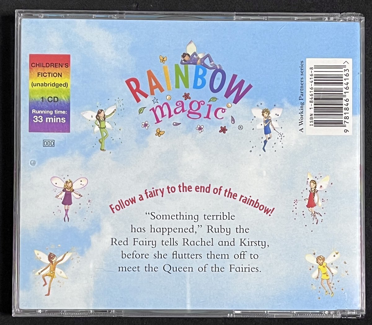CD 英語 朗読 Ruby the Red Fairy (Rainbow Magic) 赤の妖精ルビー デイジー・メドウズ レインボーマジックの画像2