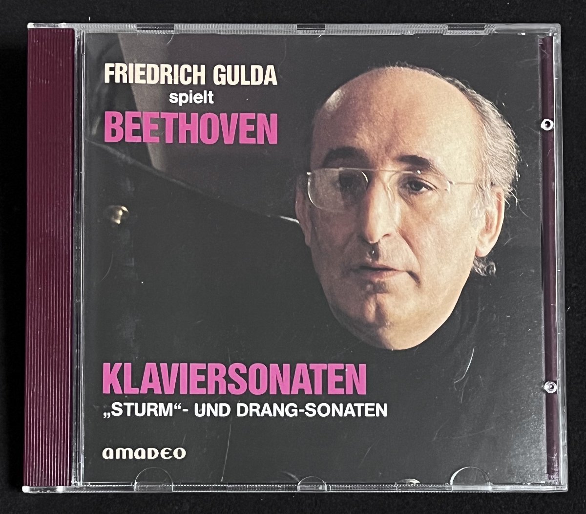 CD 西独盤 グルダ ベートーヴェン ピアノソナタ 第17、15、24番　テンペスト、田園、テレーゼ_画像1