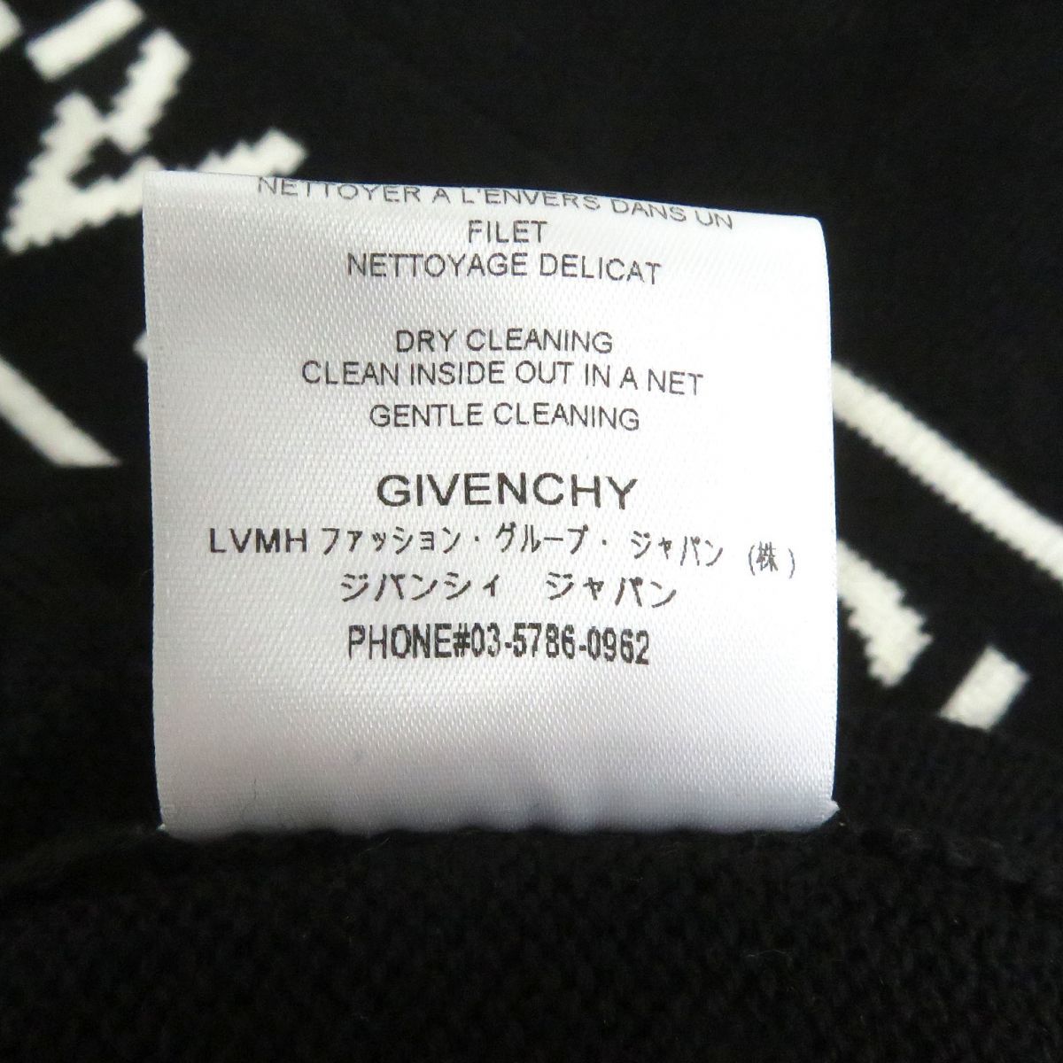 超安い】 Knit Logo BM90B44Y5D 美品□GIVENCHY/ジバンシィ Sweater