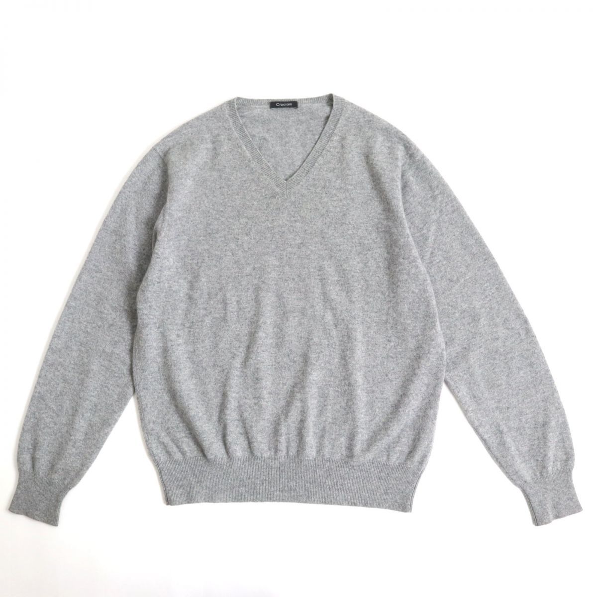 100%本物 46ニット Vネック 長袖 日本製 i9tmg.com.br