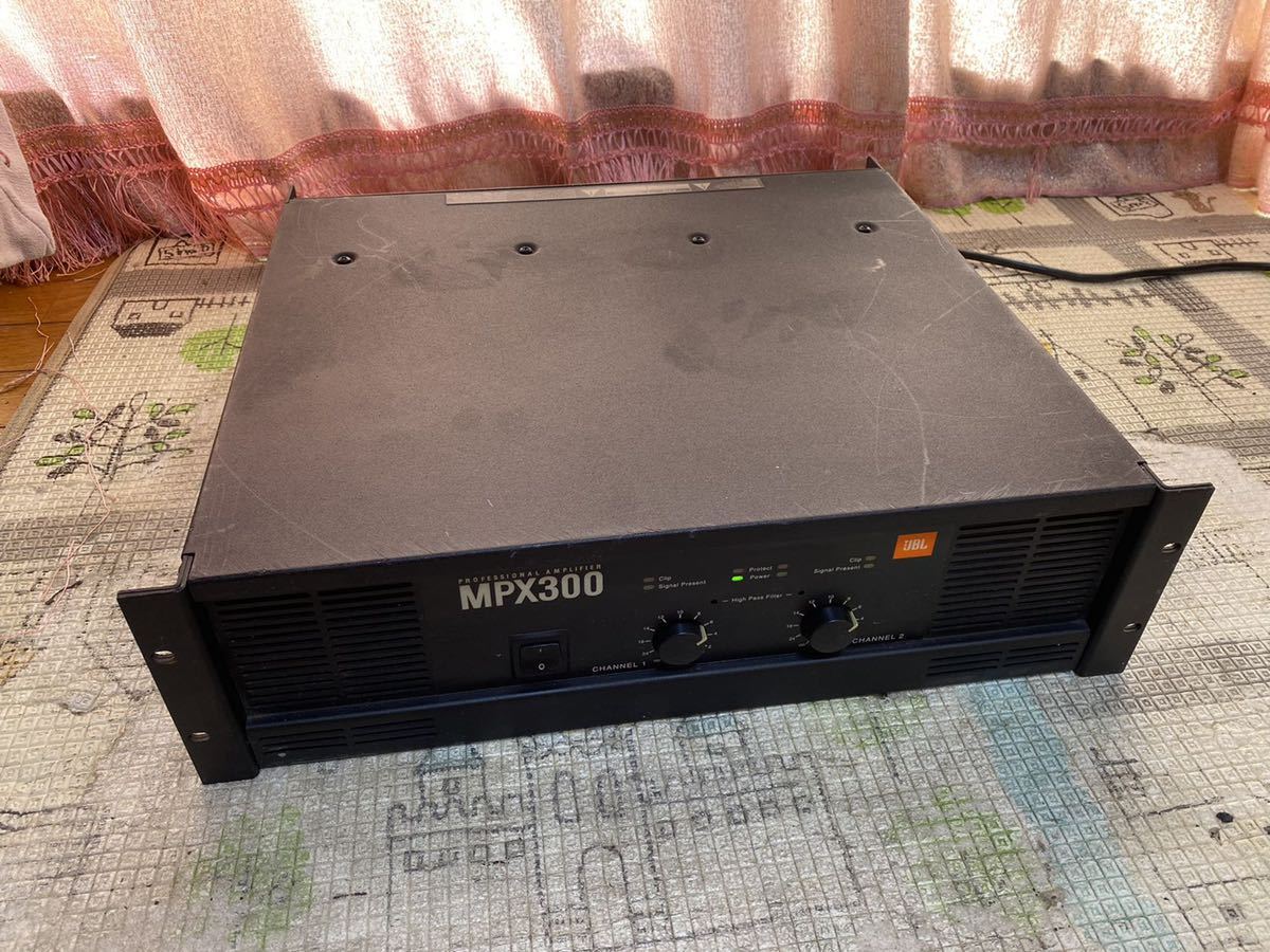 JBL　MPX300 パワーアンプ　ジャンク品　現状販売_画像1