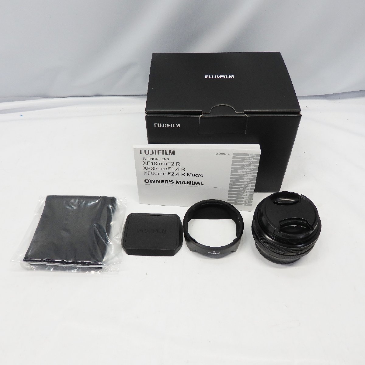 大人気定番】 富士フイルム フジノンレンズ XF18mmF2 R PLUS YU - 通販