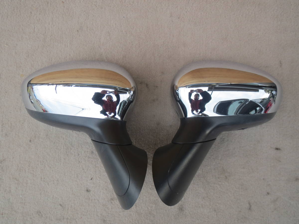  Fiat 500 electric door mirror left right automatic none 5 pin plating right steering wheel car ( secondhand goods K0203)