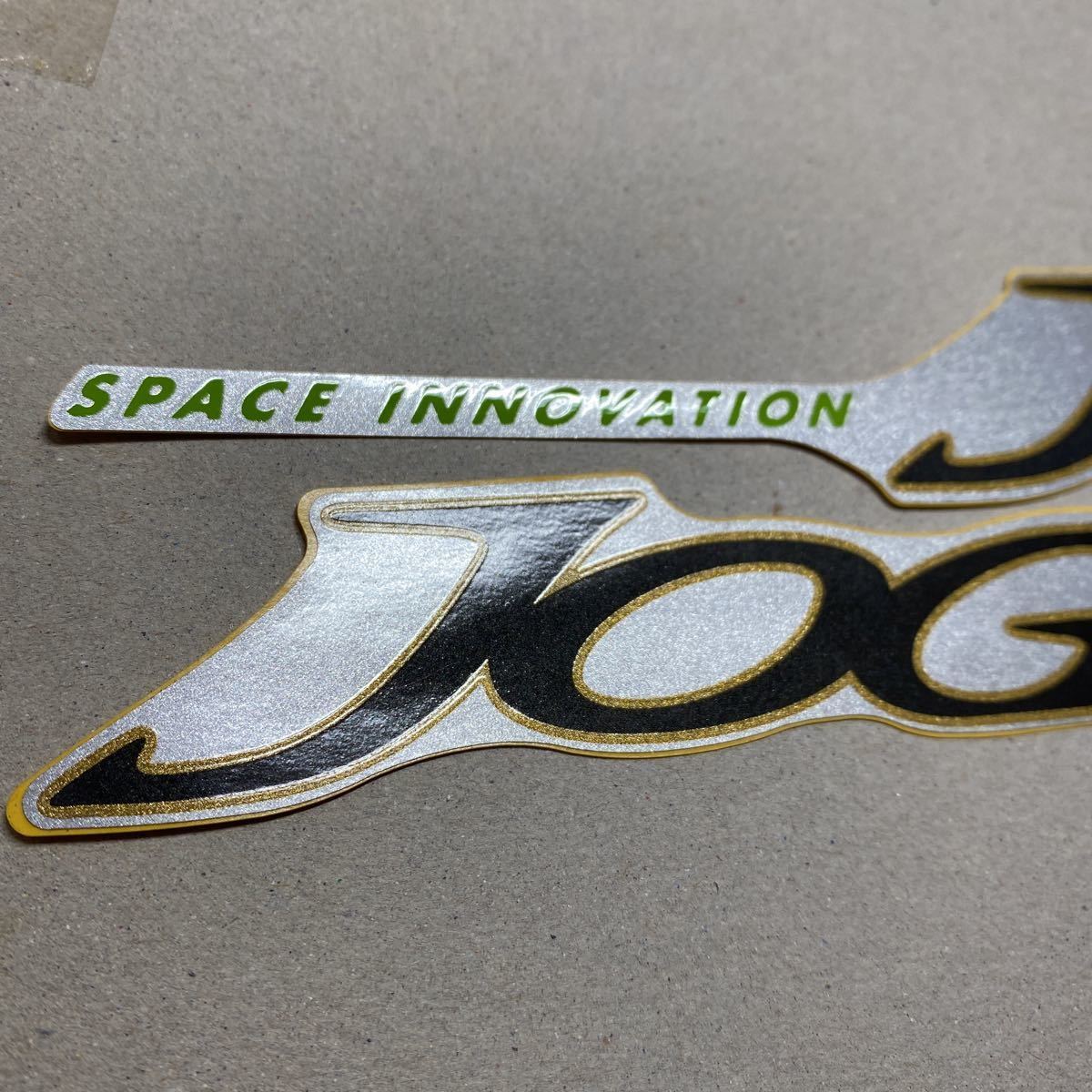 JOG　ジョグ　5EM-21782-00　SPACE　INNOVATION　ステッカー　デカール　保管品　当時もの_画像4