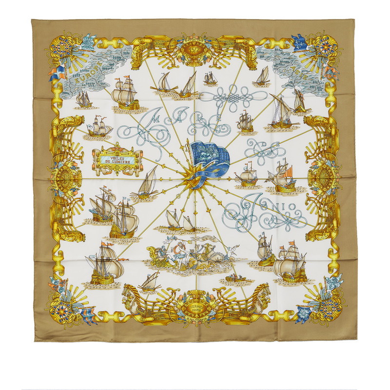2022超人気 カレ90 エルメス VOILES 【中古】 HERMES レディース