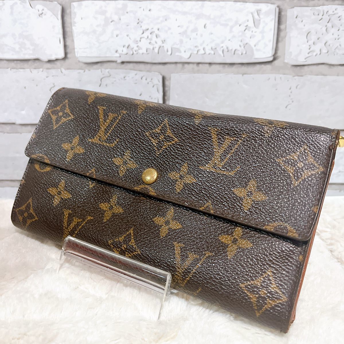 ✨特上美品✨カード大容量✨ルイヴィトン✨モノグラム ポルトフォイユ