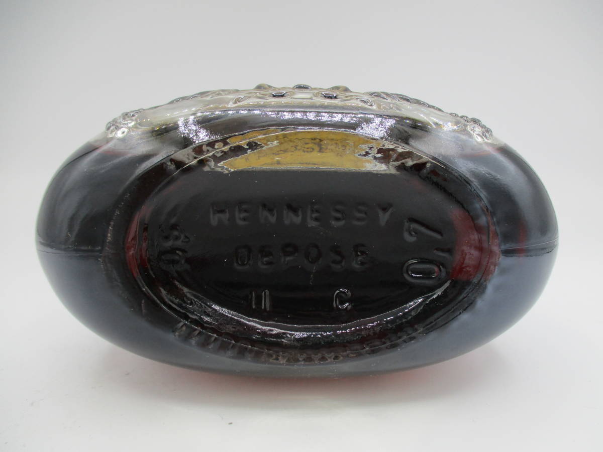 1円～【未開栓】 Hennessy XO　ヘネシー 金キャップ クリアボトル 700ml 40％／C