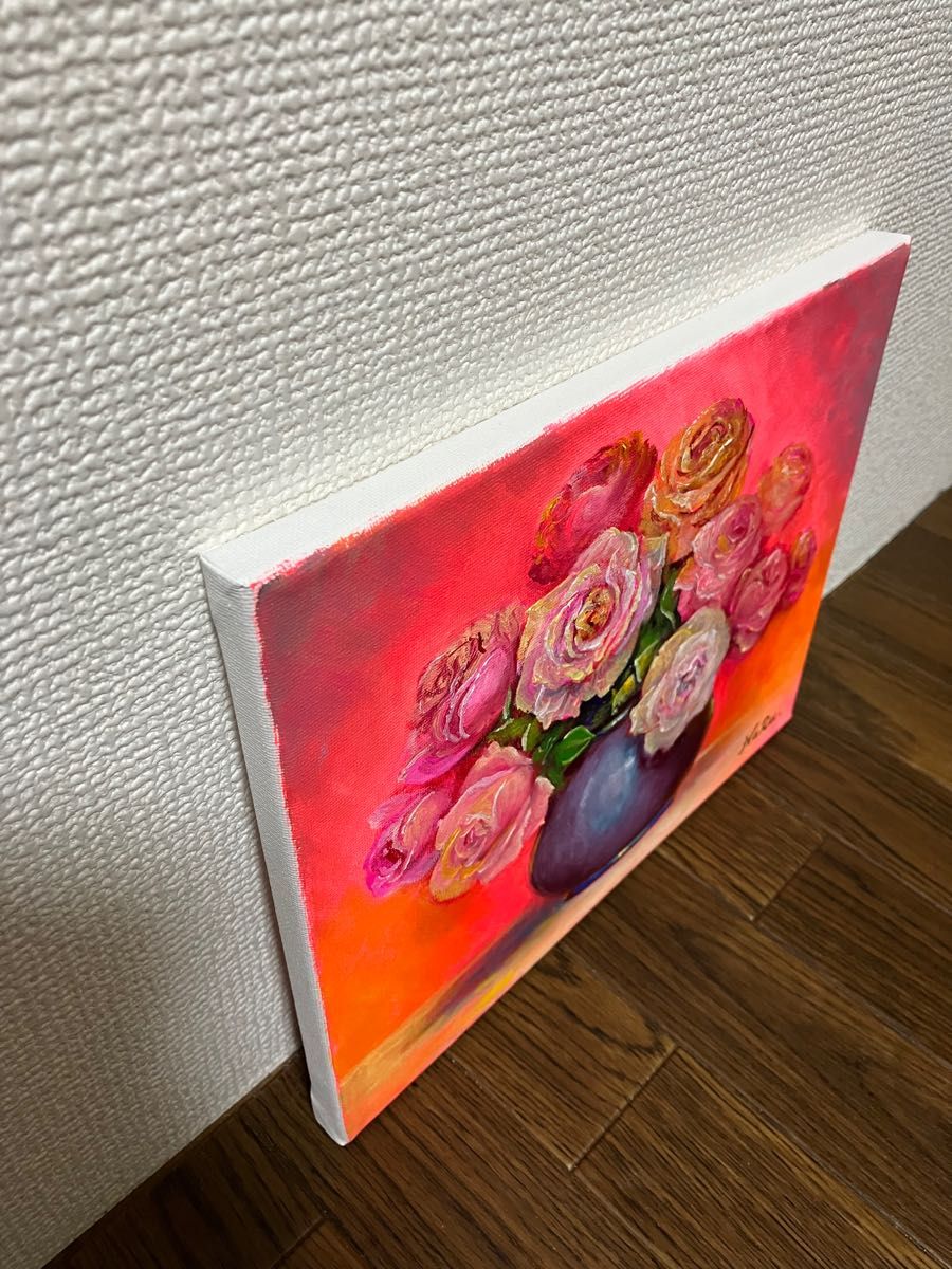 HaRu 花 バラ 1点物 真作 原画 絵画 油絵|Yahoo!フリマ(旧 HaRu 花 バラ 1点物 真作 原画 絵画 油絵|Yahoo!フリマ(旧