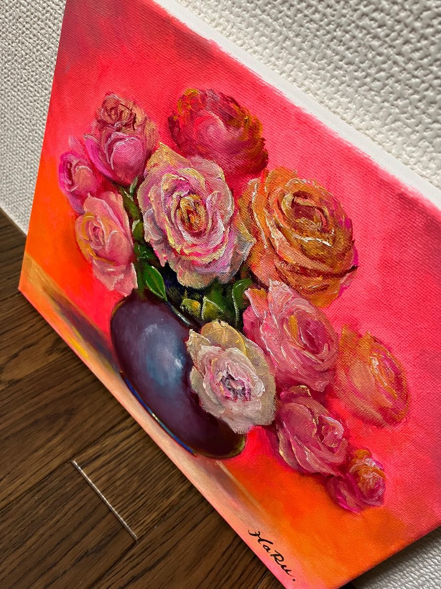HaRu 花 バラ 1点物 真作 原画 絵画 油絵|Yahoo!フリマ(旧 HaRu 花 バラ 1点物 真作 原画 絵画 油絵|Yahoo!フリマ(旧